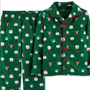 Carter’s Little Boy’s 2-pc Holiday Print F…